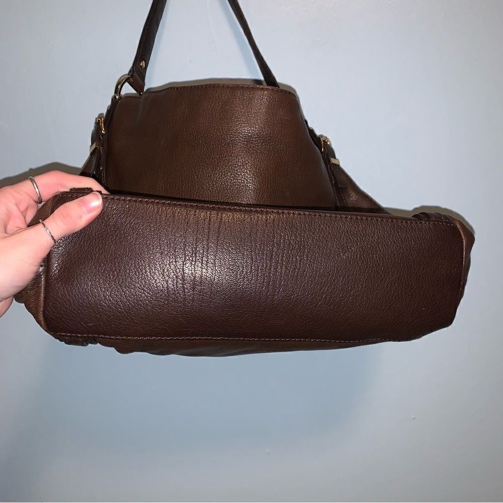 Michael Kors Brown Leather Purse - Picture 4 of 8